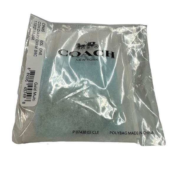 COACH Diary Embroidery Charm Bracelet, Rainbow, Pride - Picture 8 of 8